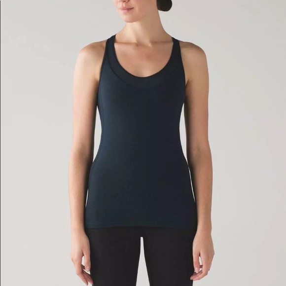 lululemon athletica Tops - LULULEMON 🍋 Black Mesh Racerback Tank